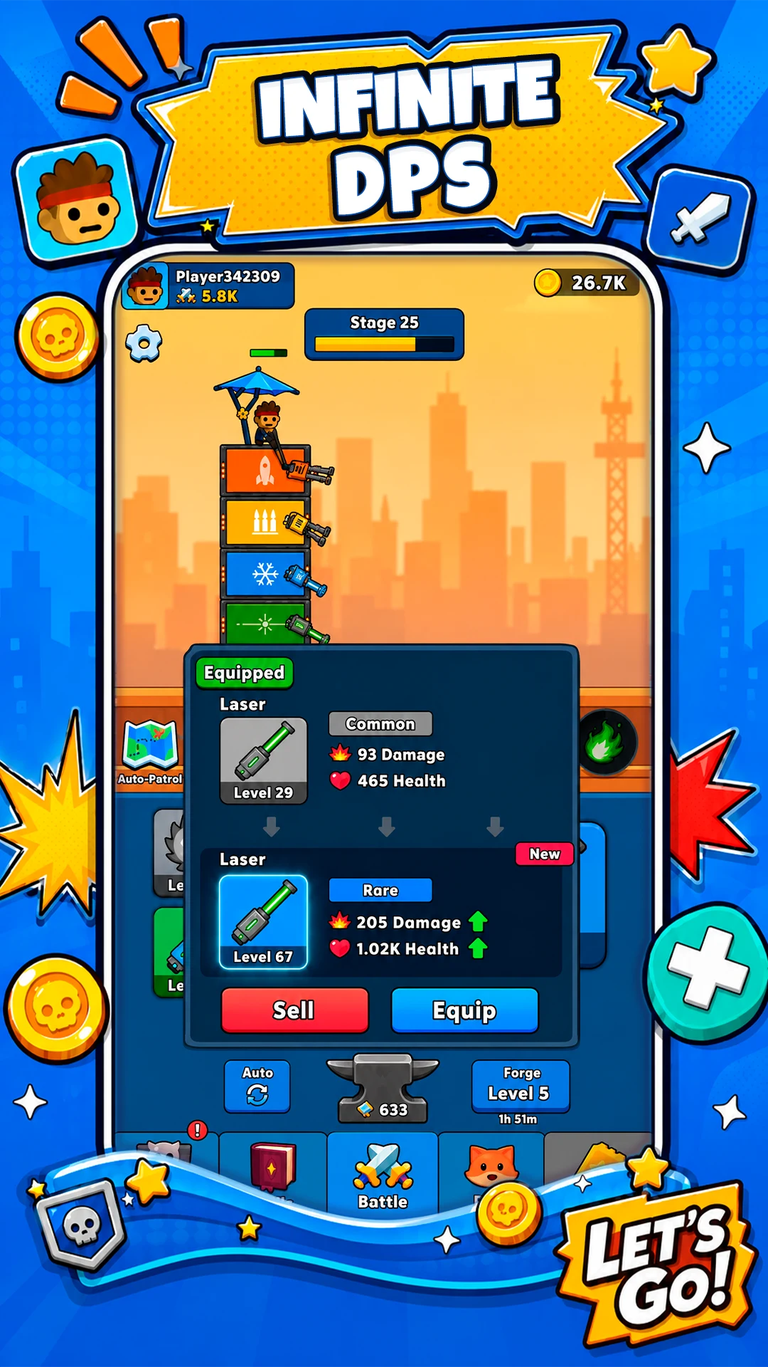 Arsenal Forge: Gun Craft Slots screenshot