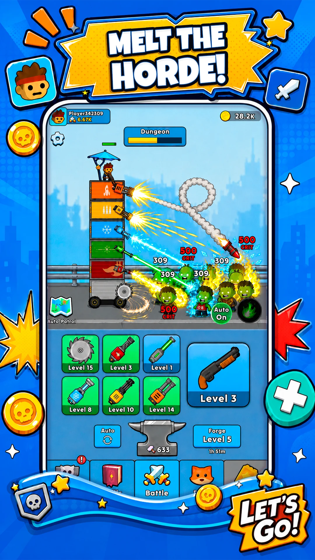 Arsenal Forge: Gun Craft Slots screenshot